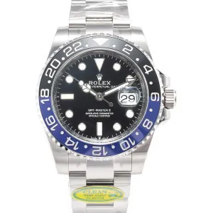 GMT-Master II 126710 BLNR Clean Black/Blue Ceramic 904L Steel Best Edition on Oyster Bracelet DD3285 CHS